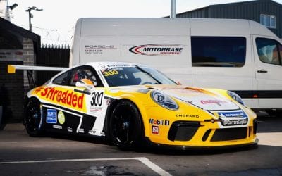 Caine returns to Motorbase Performance to commemorate 300th Carrera Cup GB Race