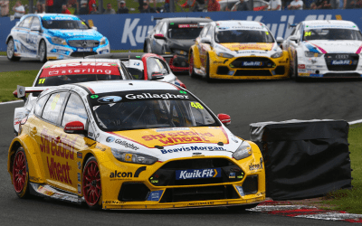 Team Shredded Wheat Racing with Gallagher banks the points at Oulton Park