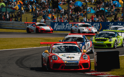 Motorbase Performance eyes championship lead as the Porsche Carrera Cup GB roars into Thruxton