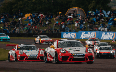 Motorbase Performance digs deep for podium finish at Thruxton
