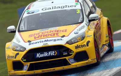 Positive weekend for Team Shredded Wheat Racing with Gallagher at Knockhill