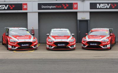 Motorbase steps up BTCC preparations at Donington Park