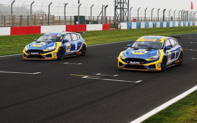 STRONG DAY FOR MOTORBASE AT DONINGTON AS PART OF FIRST OFFICIAL BTCC TEST