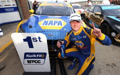 SECOND VICTORY OF BTCC SEASON FOR SUTTON AT SCORCHING SNETTERTON