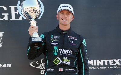 BRANDS GP PODIUM HAT-TRICK SECURES ACADEMY RACER MITCHELL THIRD IN MINI STANDINGS