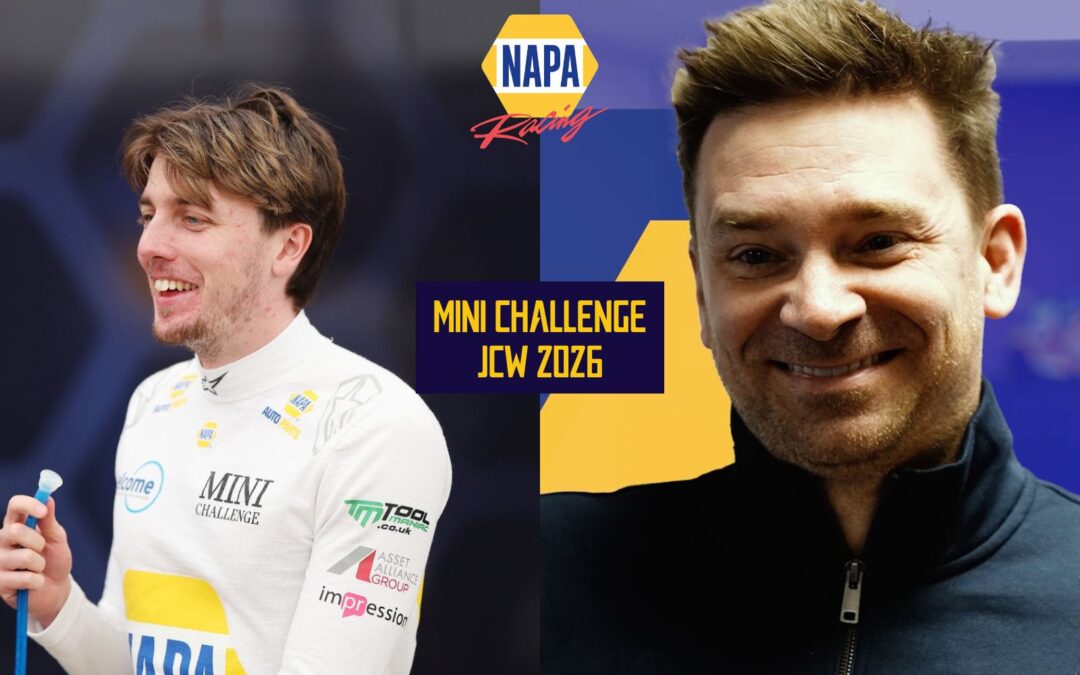 Joe Tanner and Cameron Richardson to fly MINI CHALLENGE flag for NAPA Racing UK