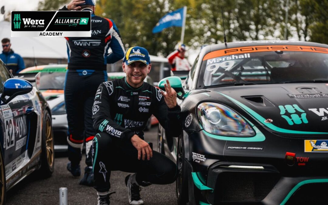 Marshall eyes title challenge as he continues with the Wera Alliance Racing Academy and Team Parker Racing in the Porsche Sprint Challenge GB for 2026